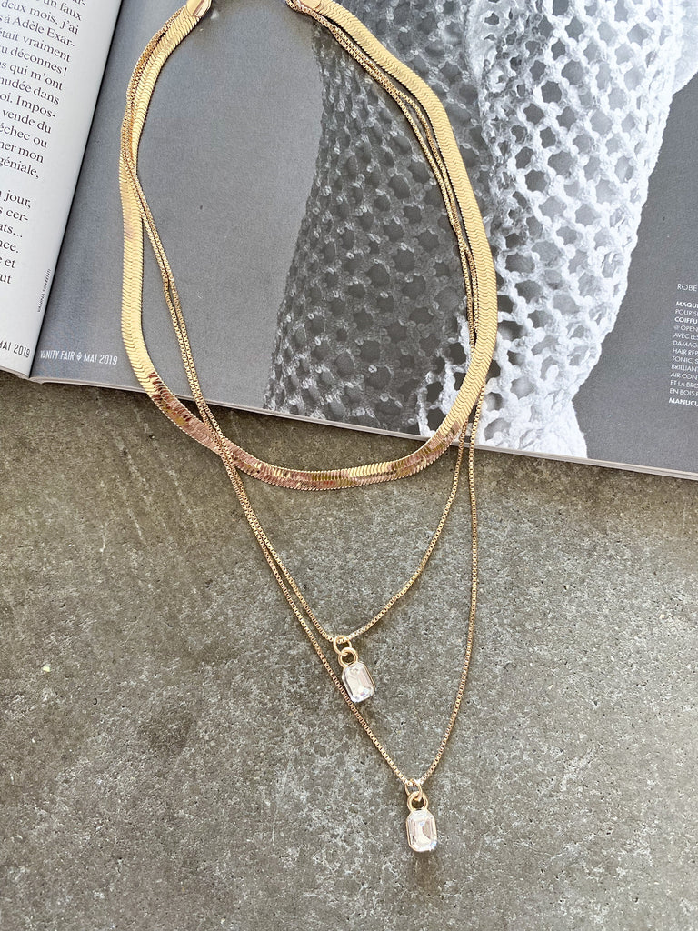Dimonte Multi-Chain Necklace