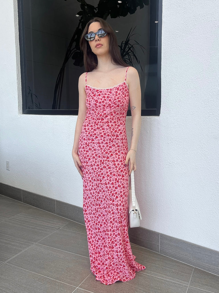 Pink Swoon Maxi Dress