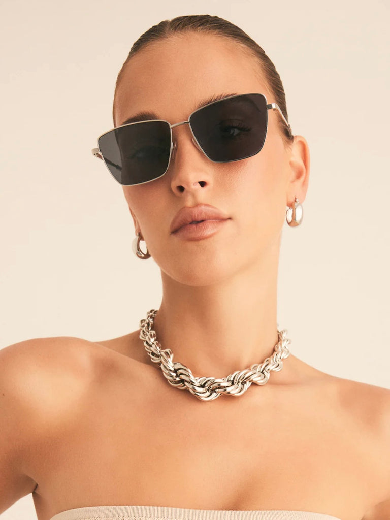 The Natalia in Dark Silver-Light Silver by BANBE