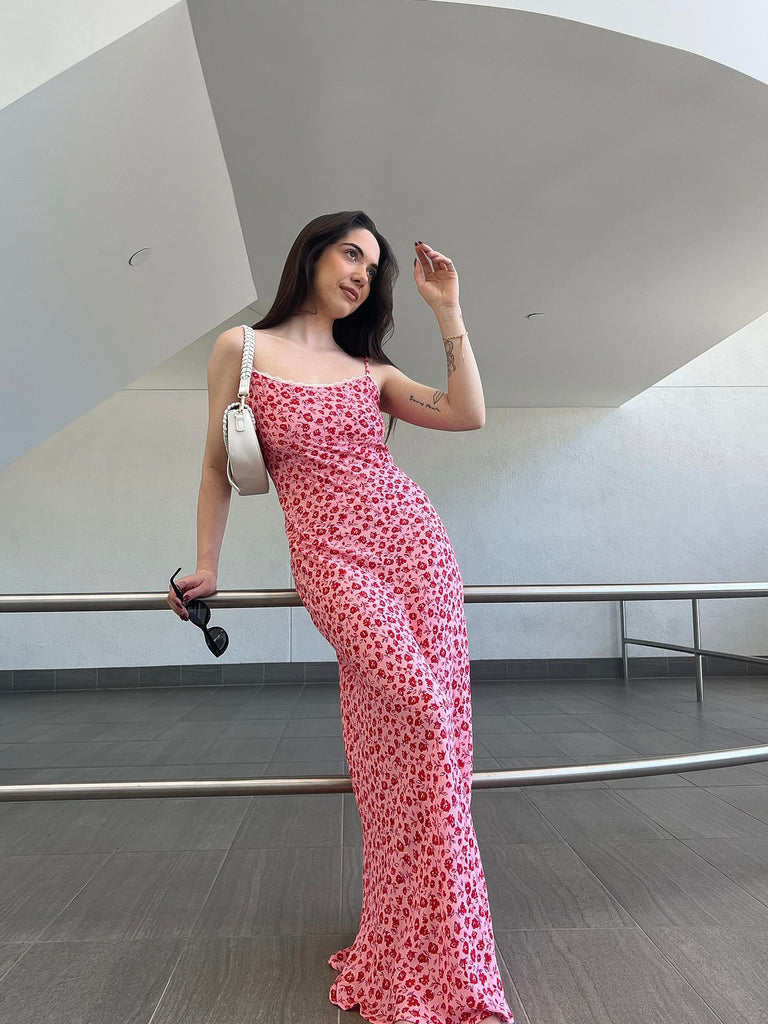 Pink Swoon Maxi Dress