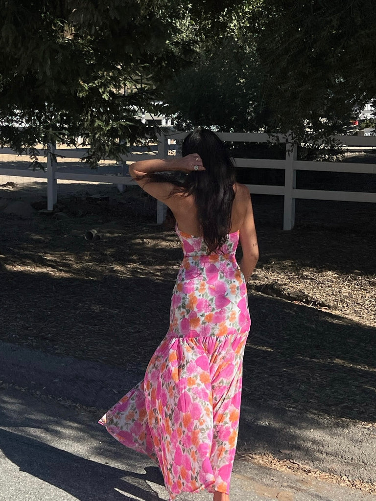 Bloom Strapless Dress