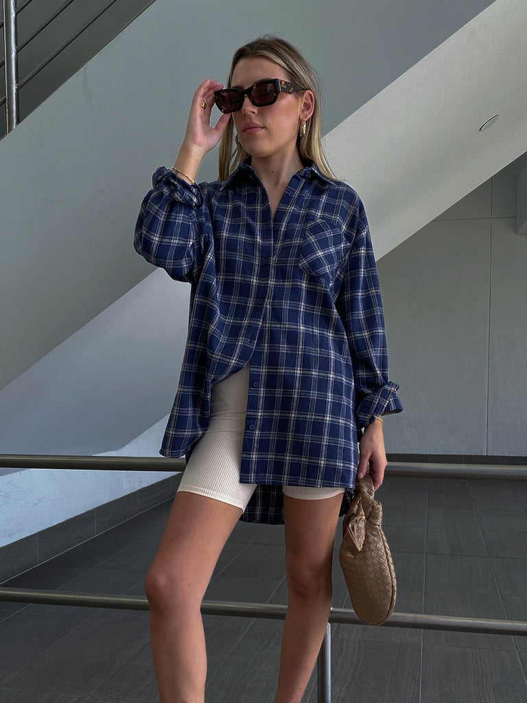 Plaid Intentions Button Down
