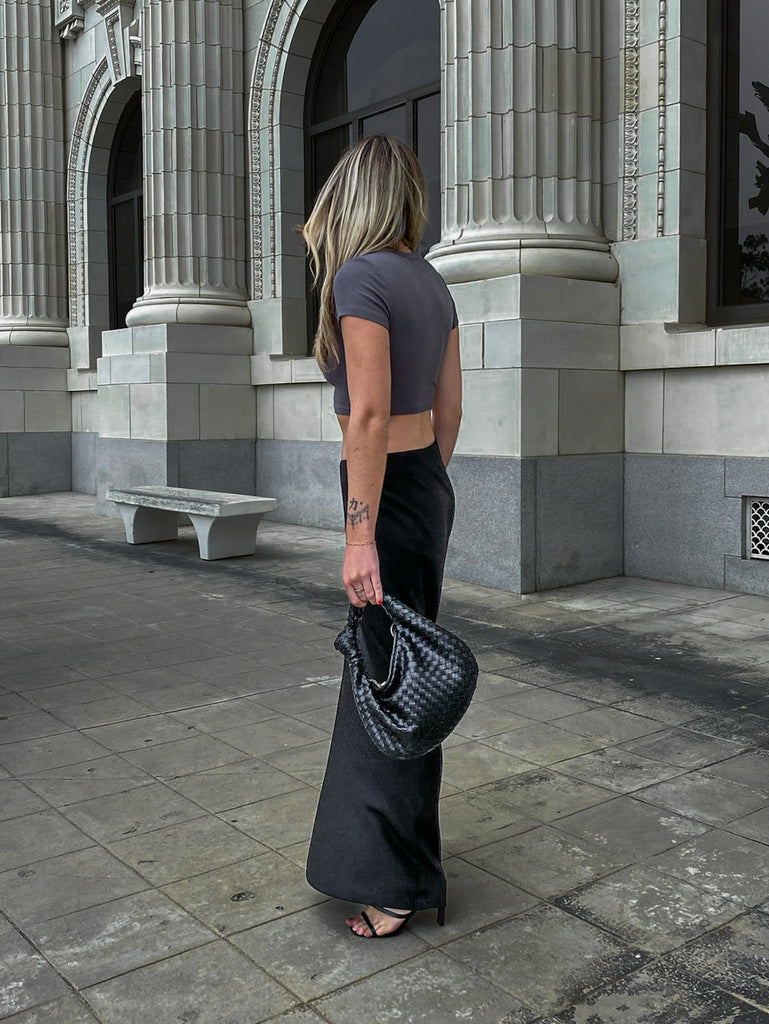 Kate Maxi Skirt in Black