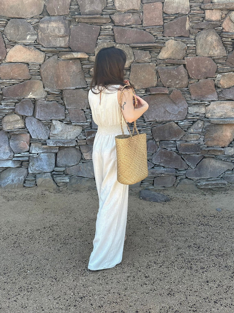 Ida Jumpsuit in Oat