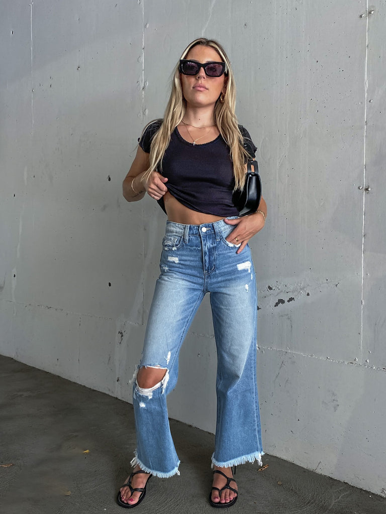 Leslie Vintage Flare Jeans