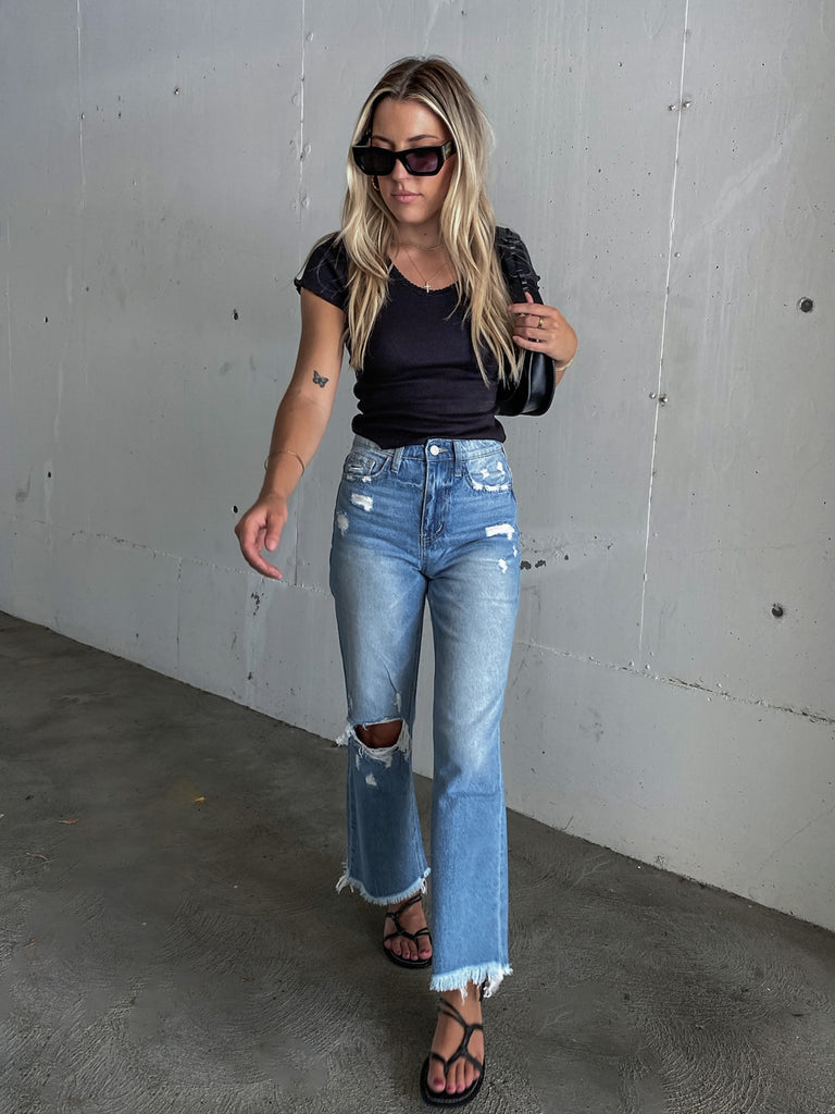 Leslie Vintage Flare Jeans