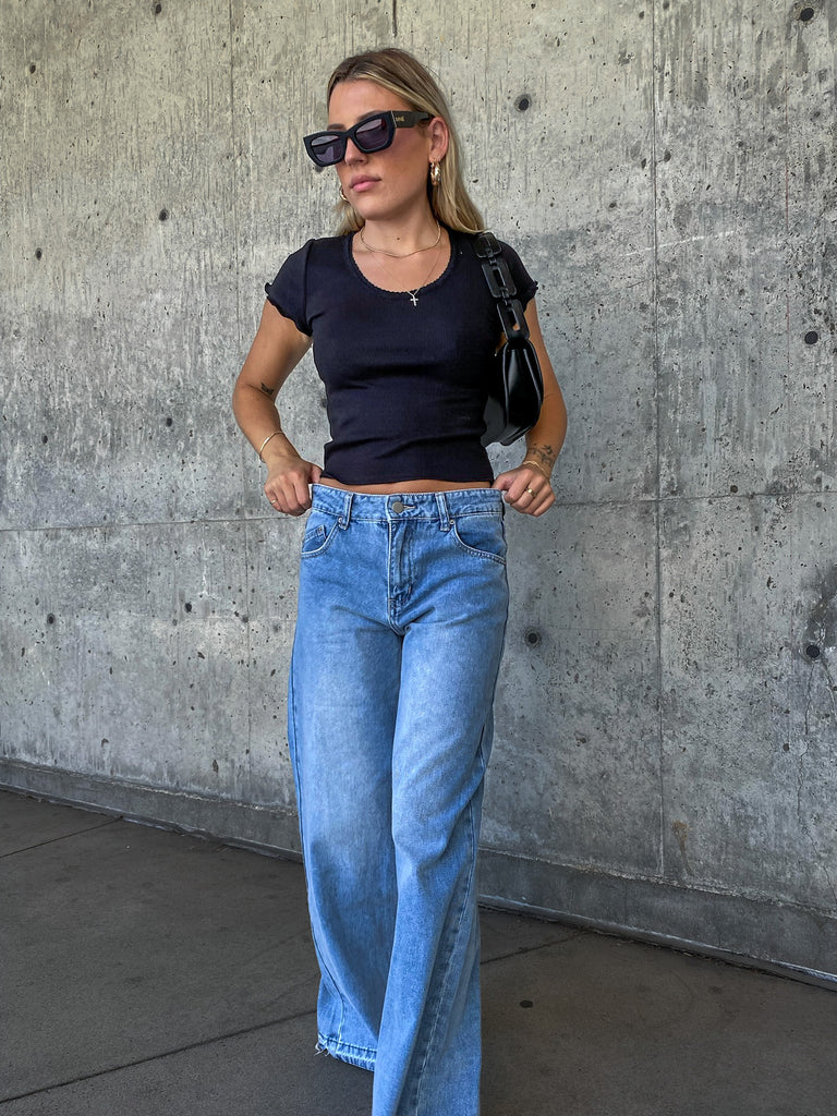 Lowe Wide Leg Jeans