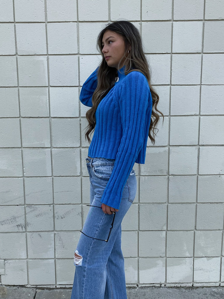 Drake Sweater in Blue