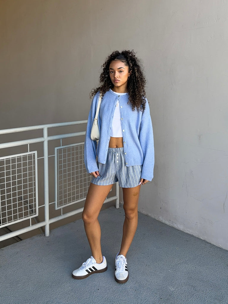 Boyfriend Boxer in Blue Velvet by Z SUPPLY