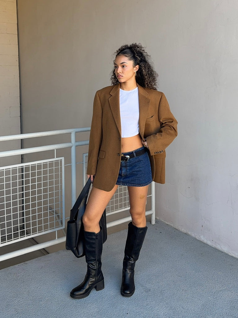 Nia Micro Mini in Denim