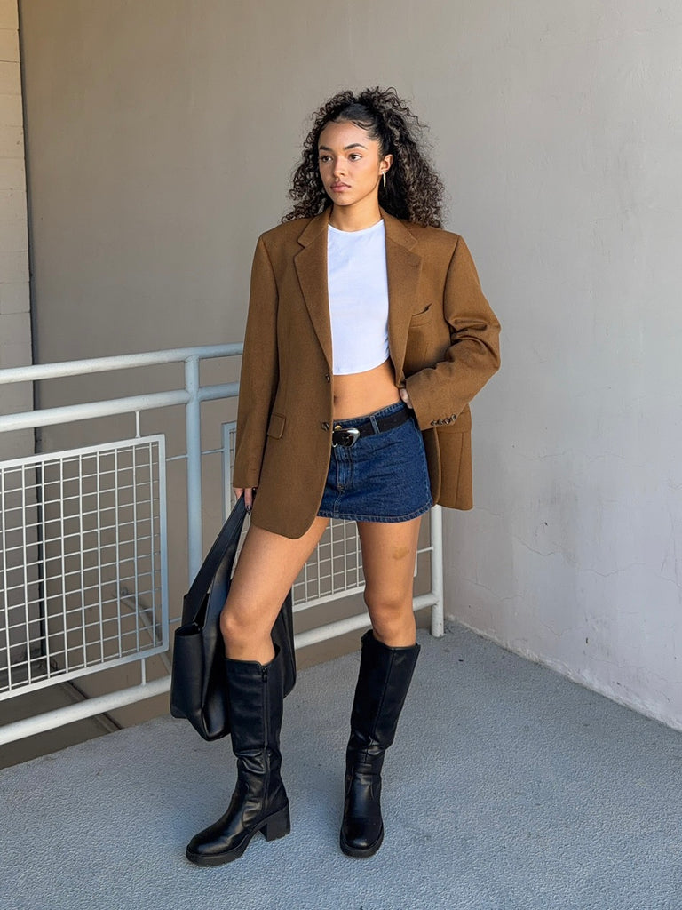 Nia Micro Mini in Denim