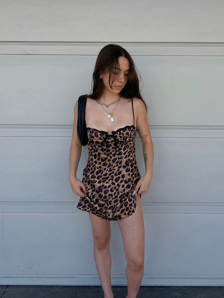 Ever After Dress in Leopard