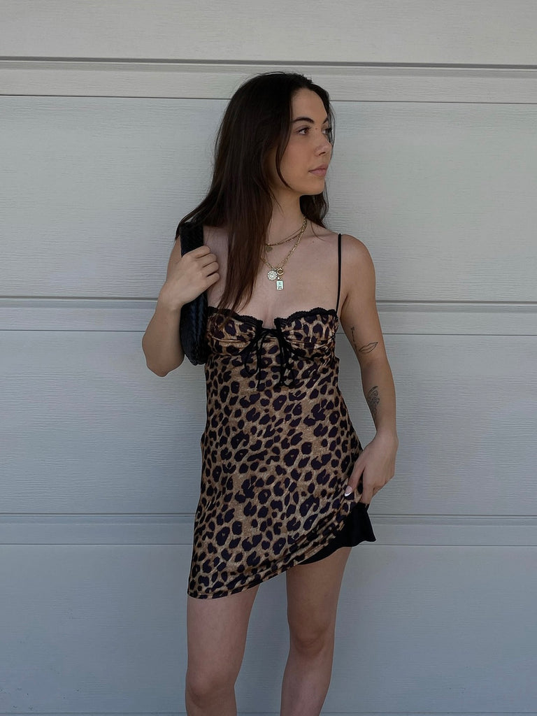 Ever After Dress in Leopard