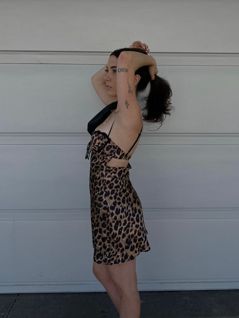 Ever After Dress in Leopard