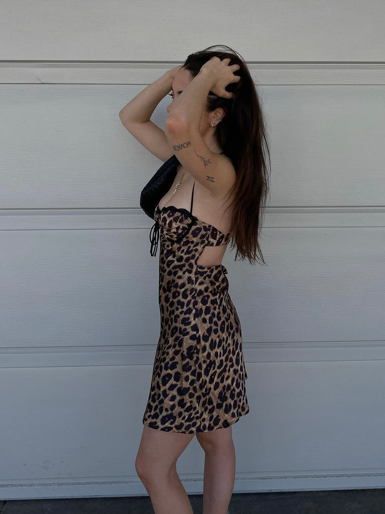 Ever After Dress in Leopard