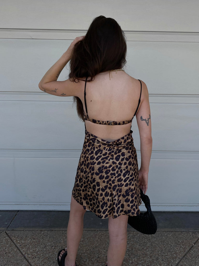 Ever After Dress in Leopard