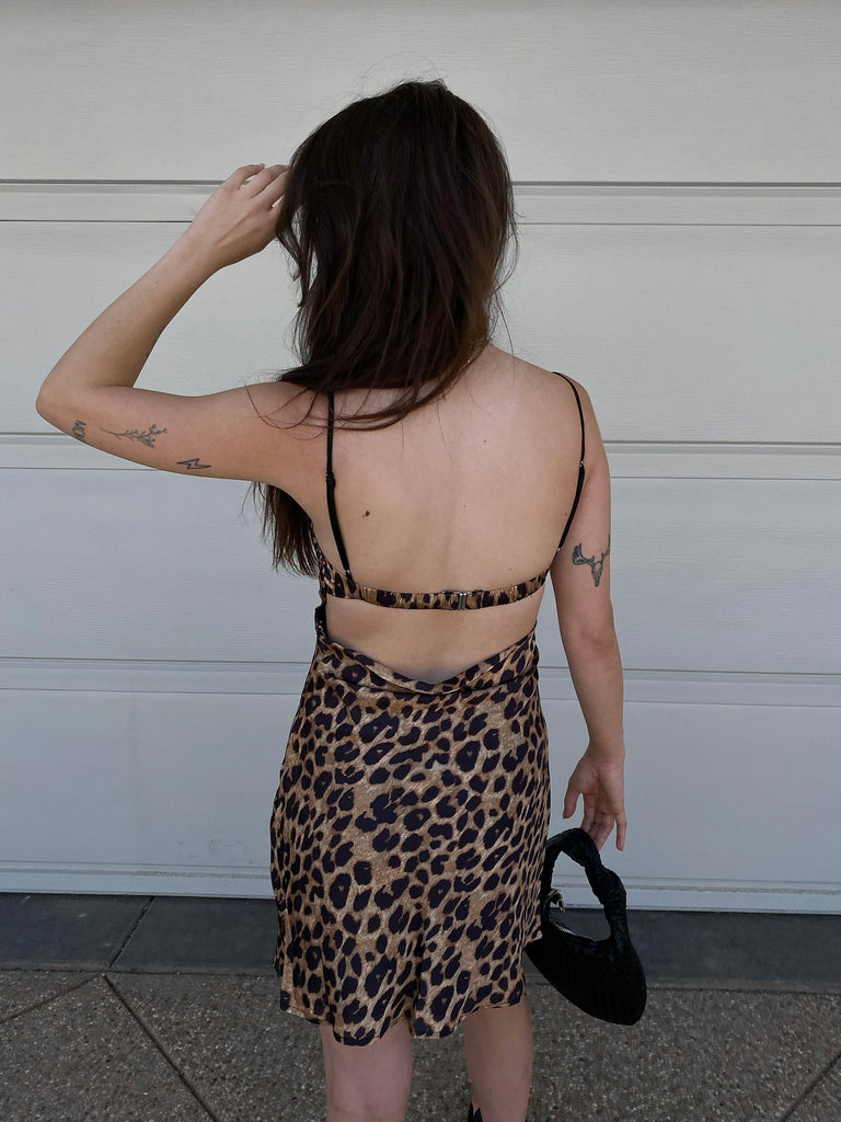 Ever After Dress in Leopard