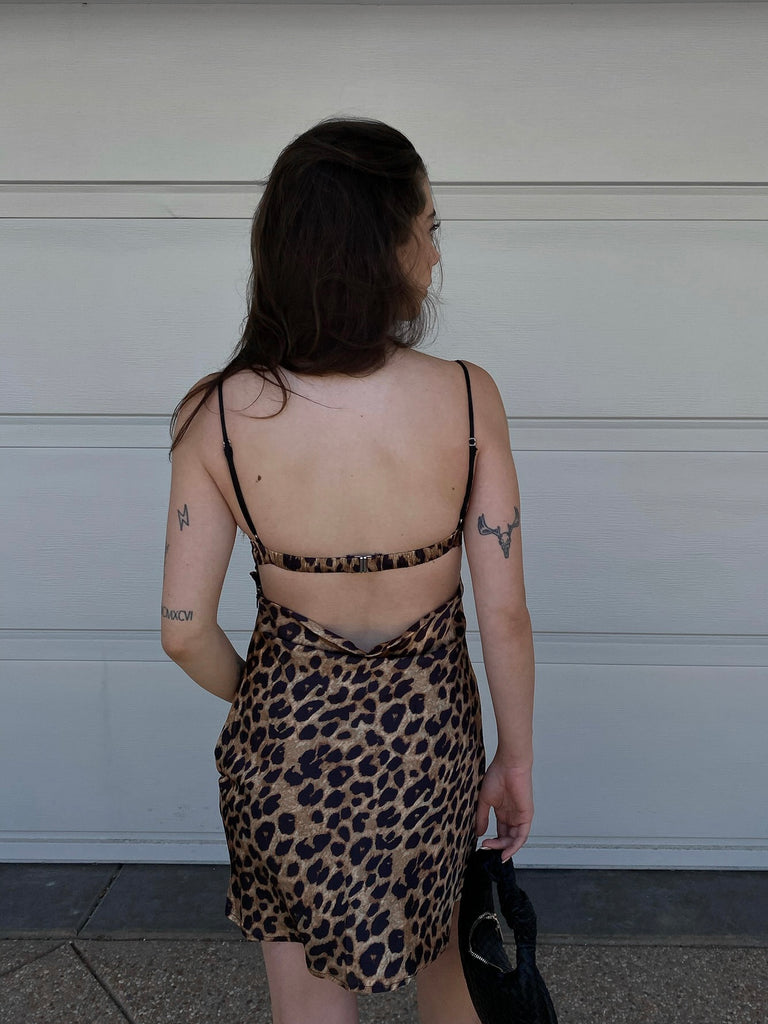 Ever After Dress in Leopard