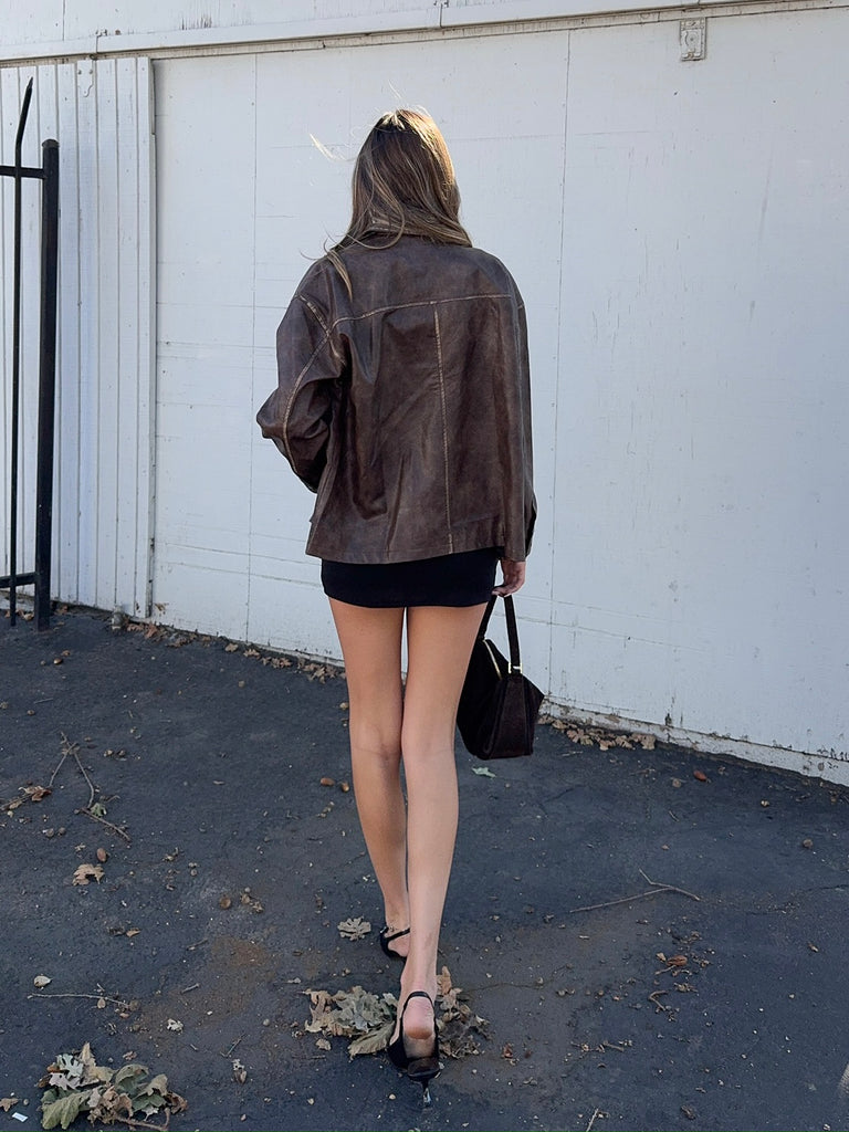 Rollo Vegan Leather Jacket