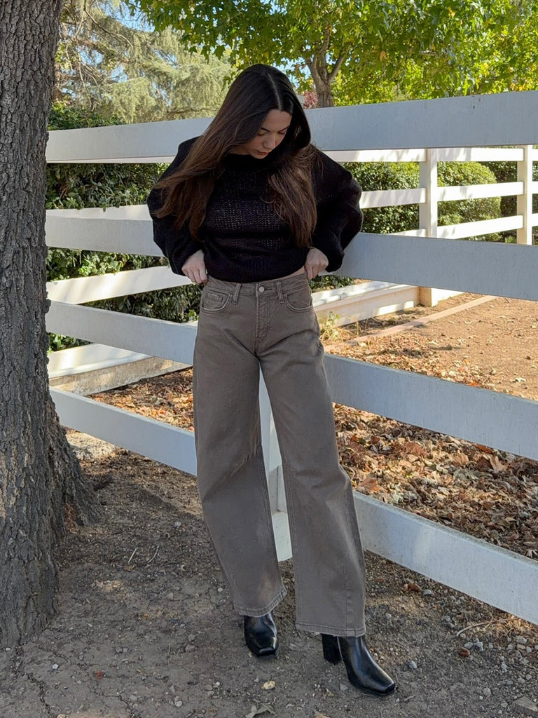 Kate Barrel Jeans in Ash