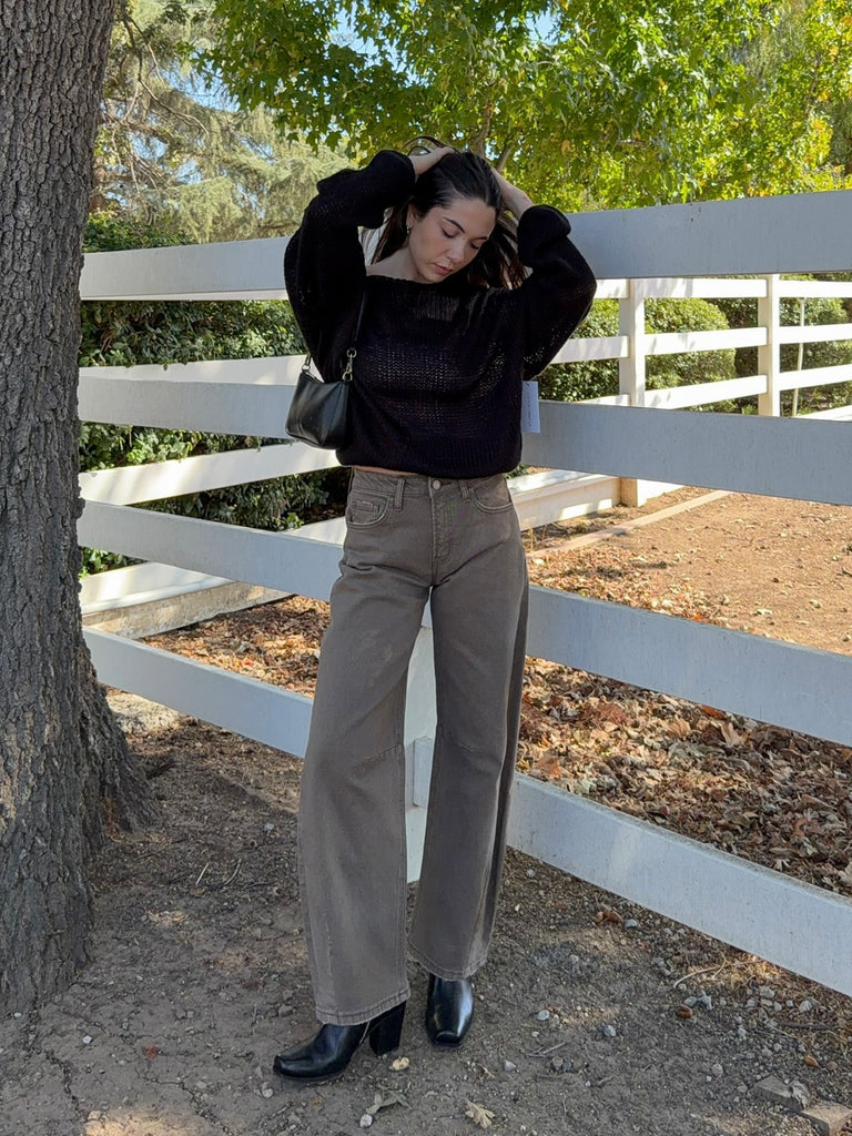 Kate Barrel Jeans in Ash