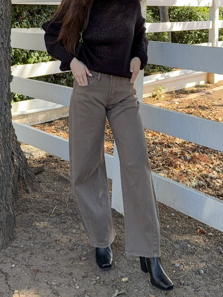 Kate Barrel Jeans in Ash