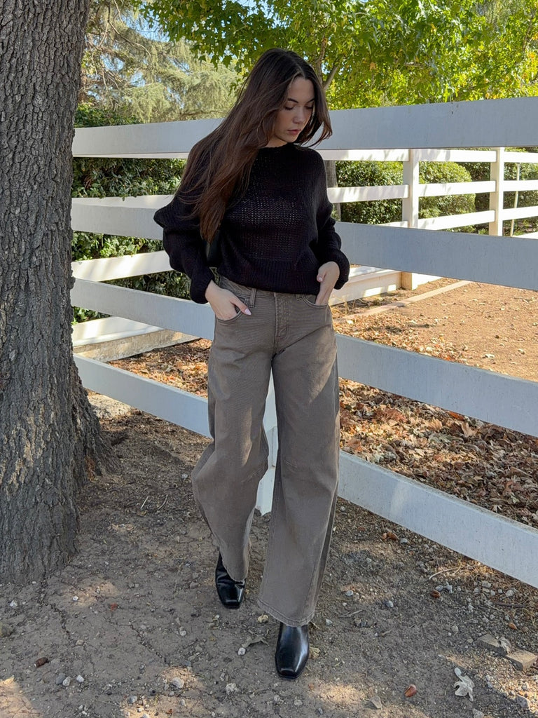 Kate Barrel Jeans in Ash