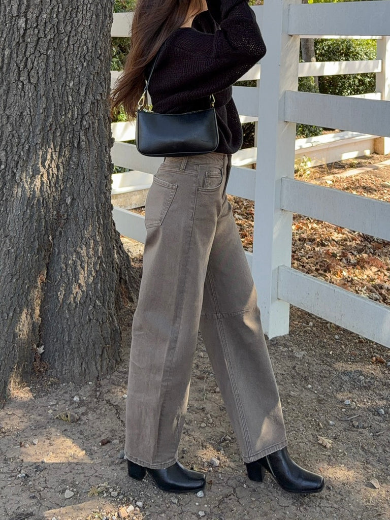 Kate Barrel Jeans in Ash