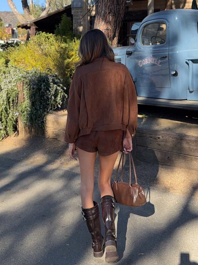 The Rue Suede Jacket