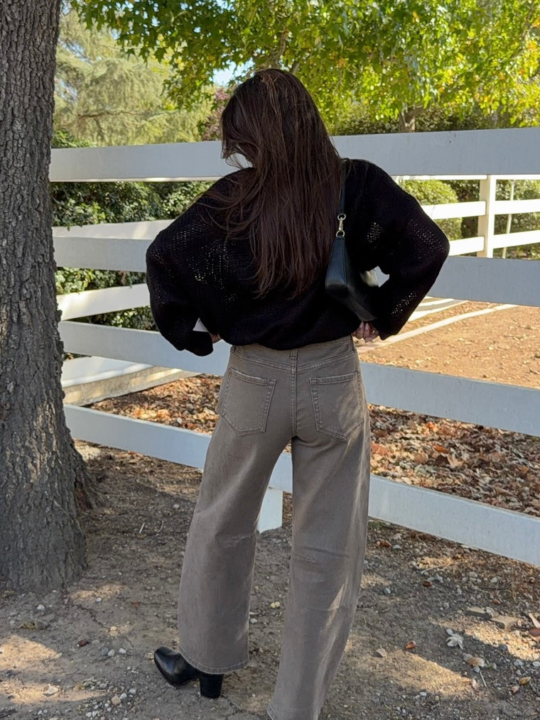 Kate Barrel Jeans in Ash
