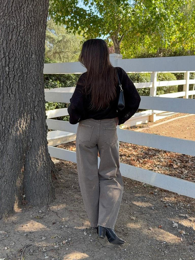 Kate Barrel Jeans in Ash