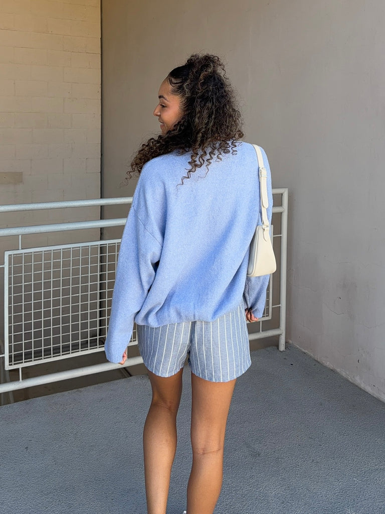 Boyfriend Boxer in Blue Velvet by Z SUPPLY