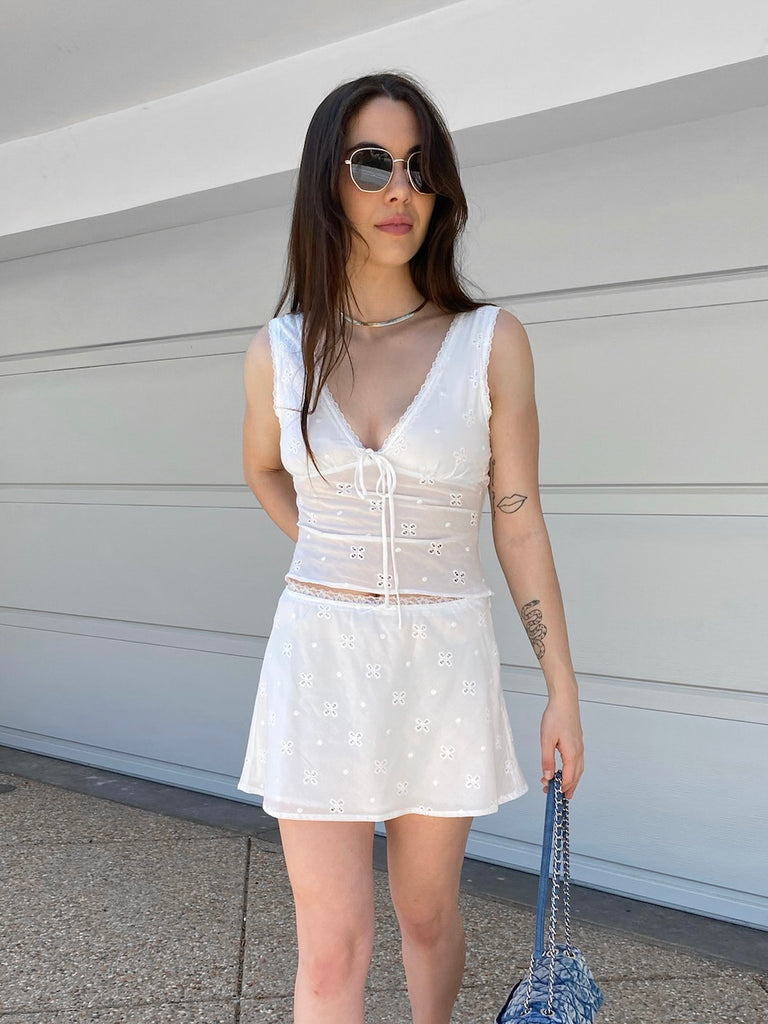 Tabitha Eyelet Top