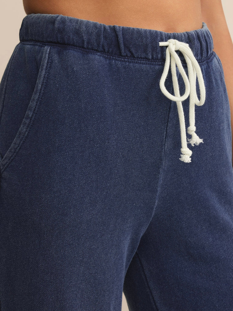 Hunter Knit Denim Pant in Medium Indigo by Z SUPPLY