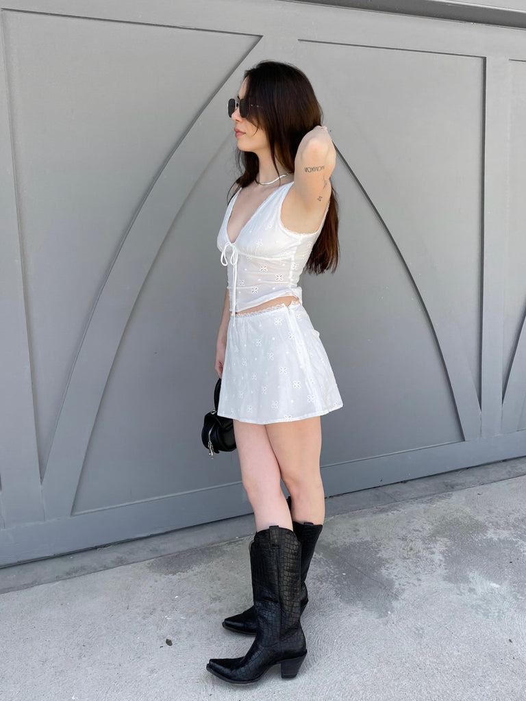 Tabitha Eyelet Top