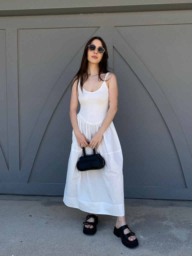 Bountiful Maxi Dress in White