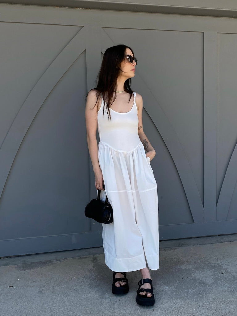 Bountiful Maxi Dress in White