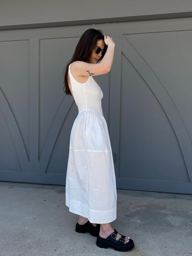 Bountiful Maxi Dress in White