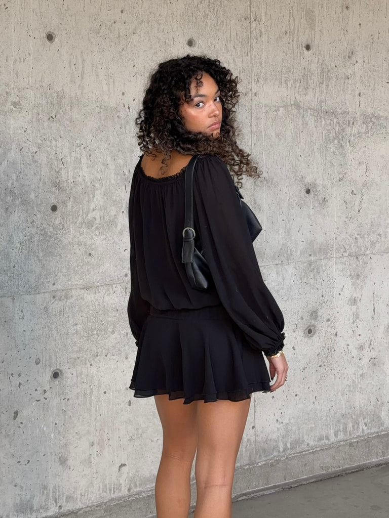 Taye Tunic Dress in Black