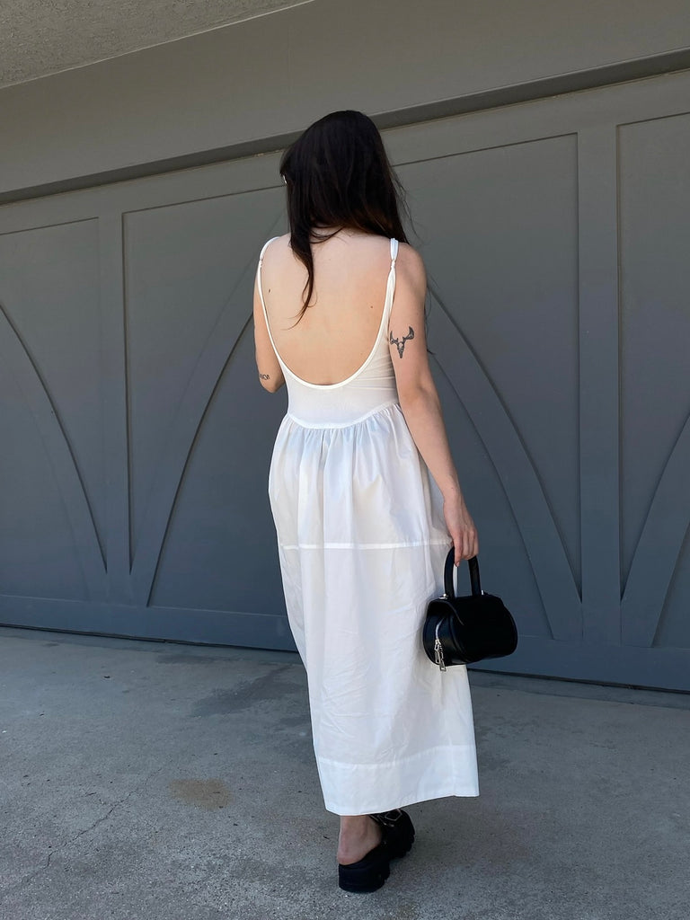 Bountiful Maxi Dress in White