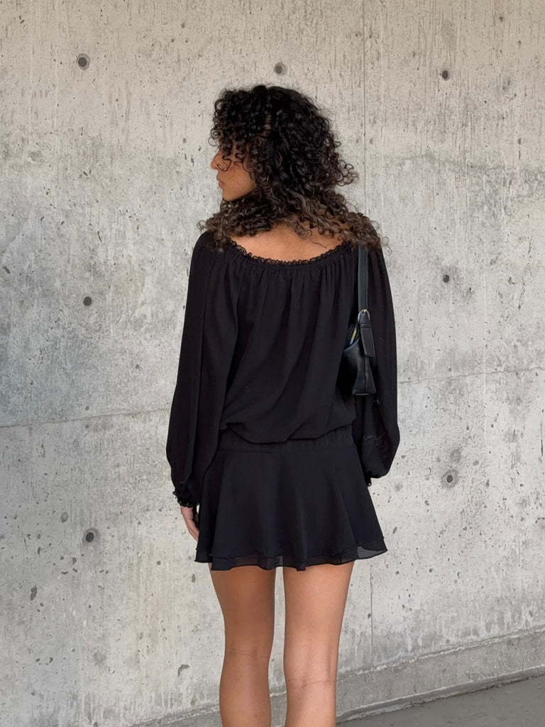 Taye Tunic Dress in Black