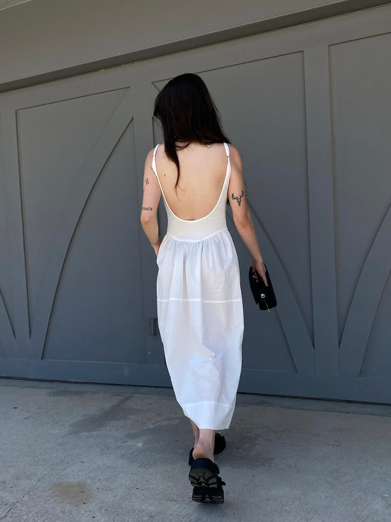 Bountiful Maxi Dress in White