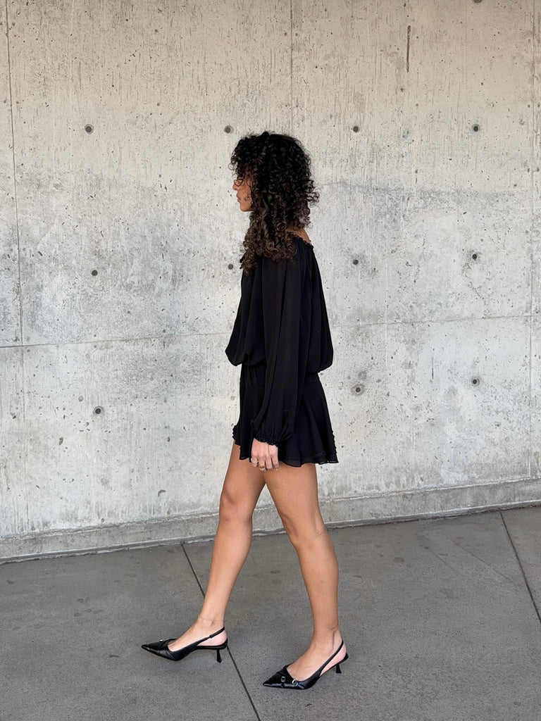 Taye Tunic Dress in Black