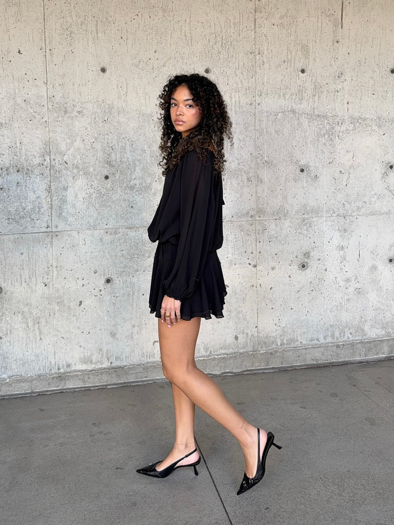 Taye Tunic Dress in Black