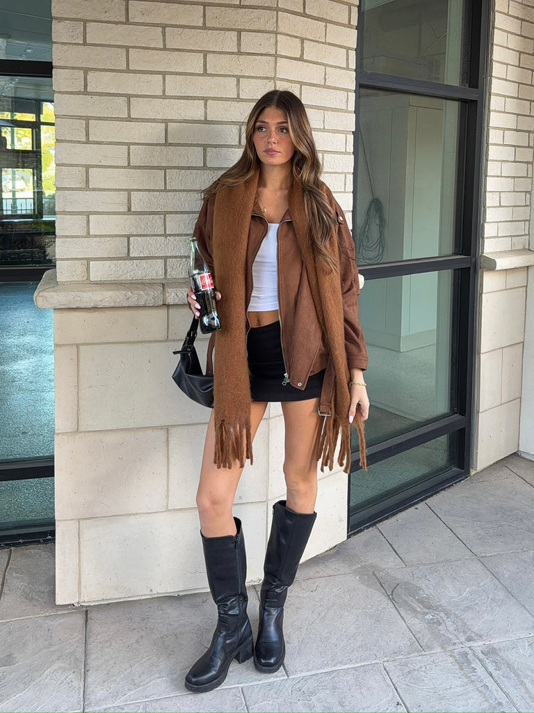 The Rue Suede Jacket