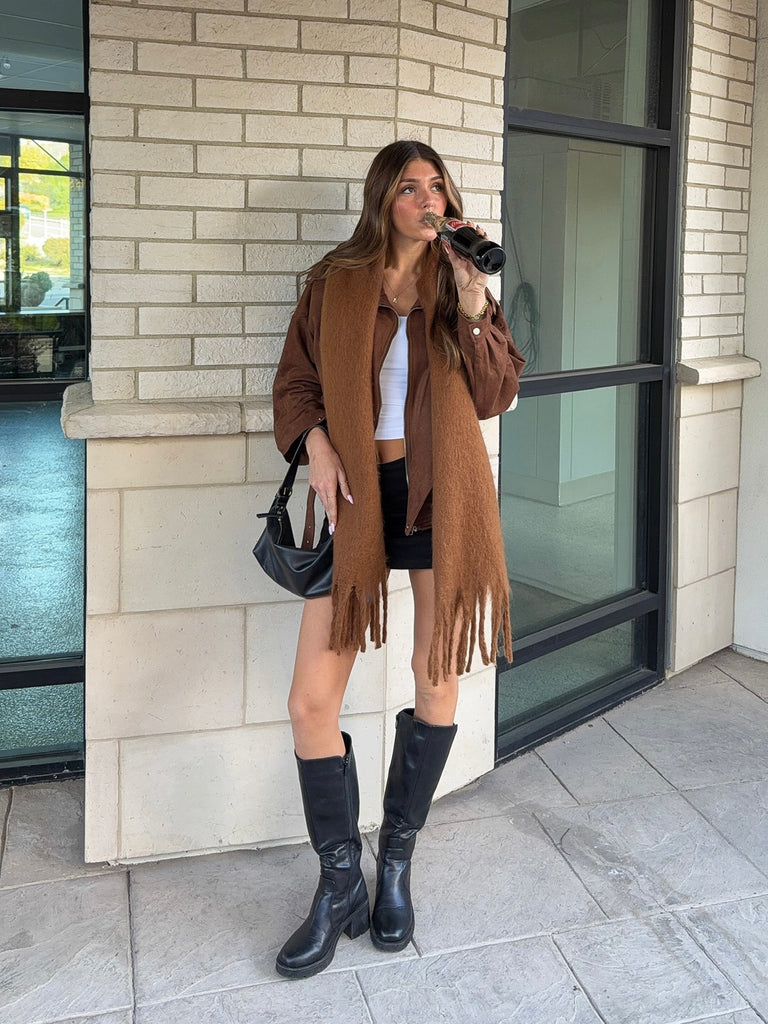 The Rue Suede Jacket