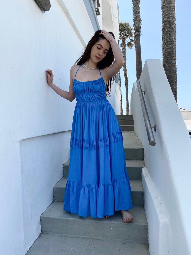 Azure Maxi Dress