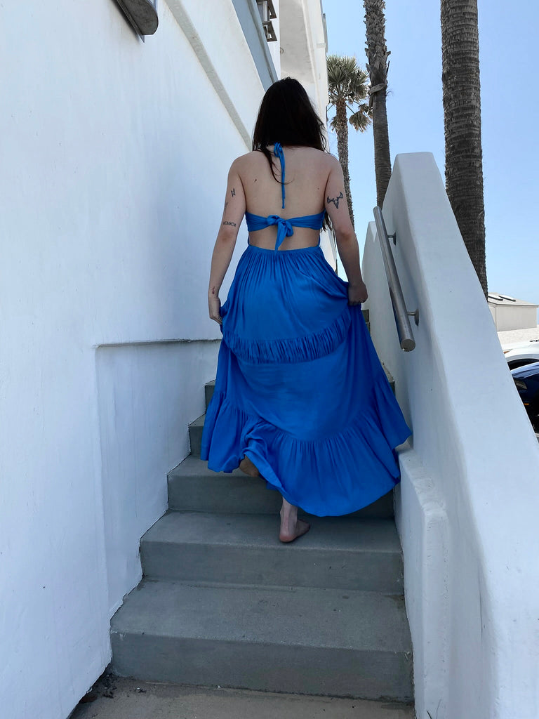 Azure Maxi Dress