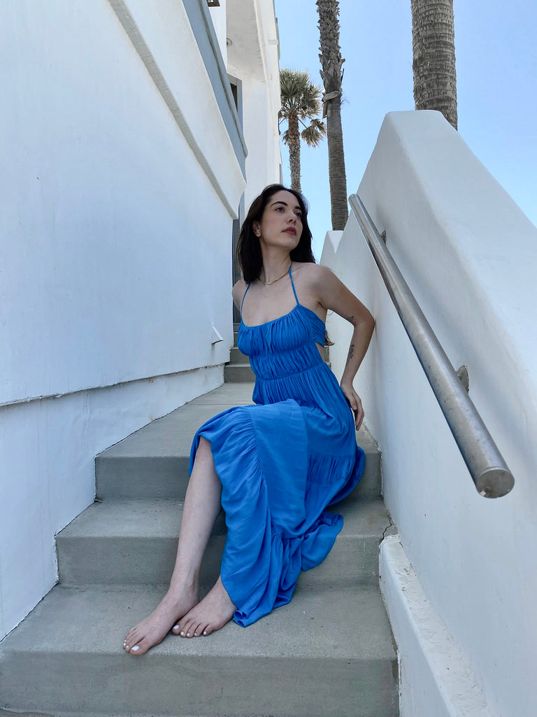 Azure Maxi Dress