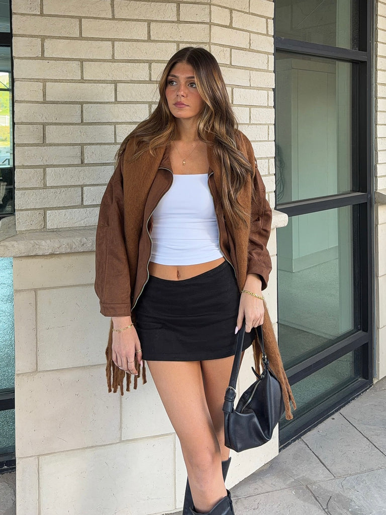 The Rue Suede Jacket